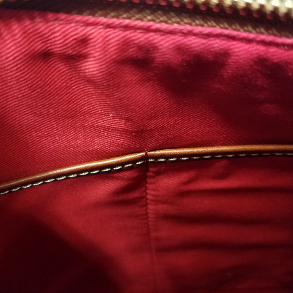 NWT DOONEY & BOURKE Embossed Leather - Picture 10 of 11